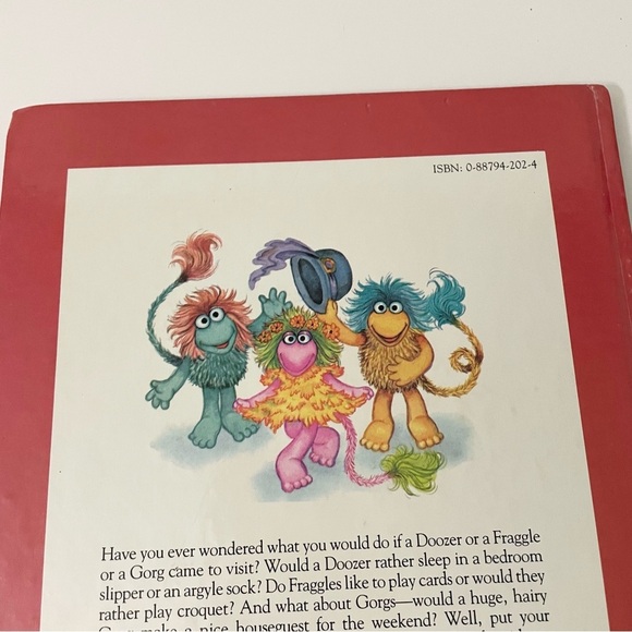 Vintage 1985 First Edition Meet The Fraggles Hardcover Book - Picture 5 of 16